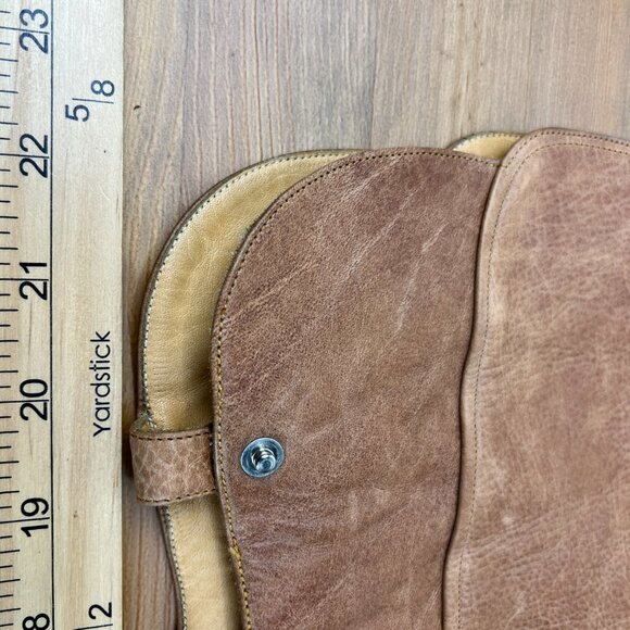 Vtg Womens Knee High Leather Riding Style Boots 1.5 Heel Sz 6.5 US- 37 EU Y2K - Picture 12 of 15